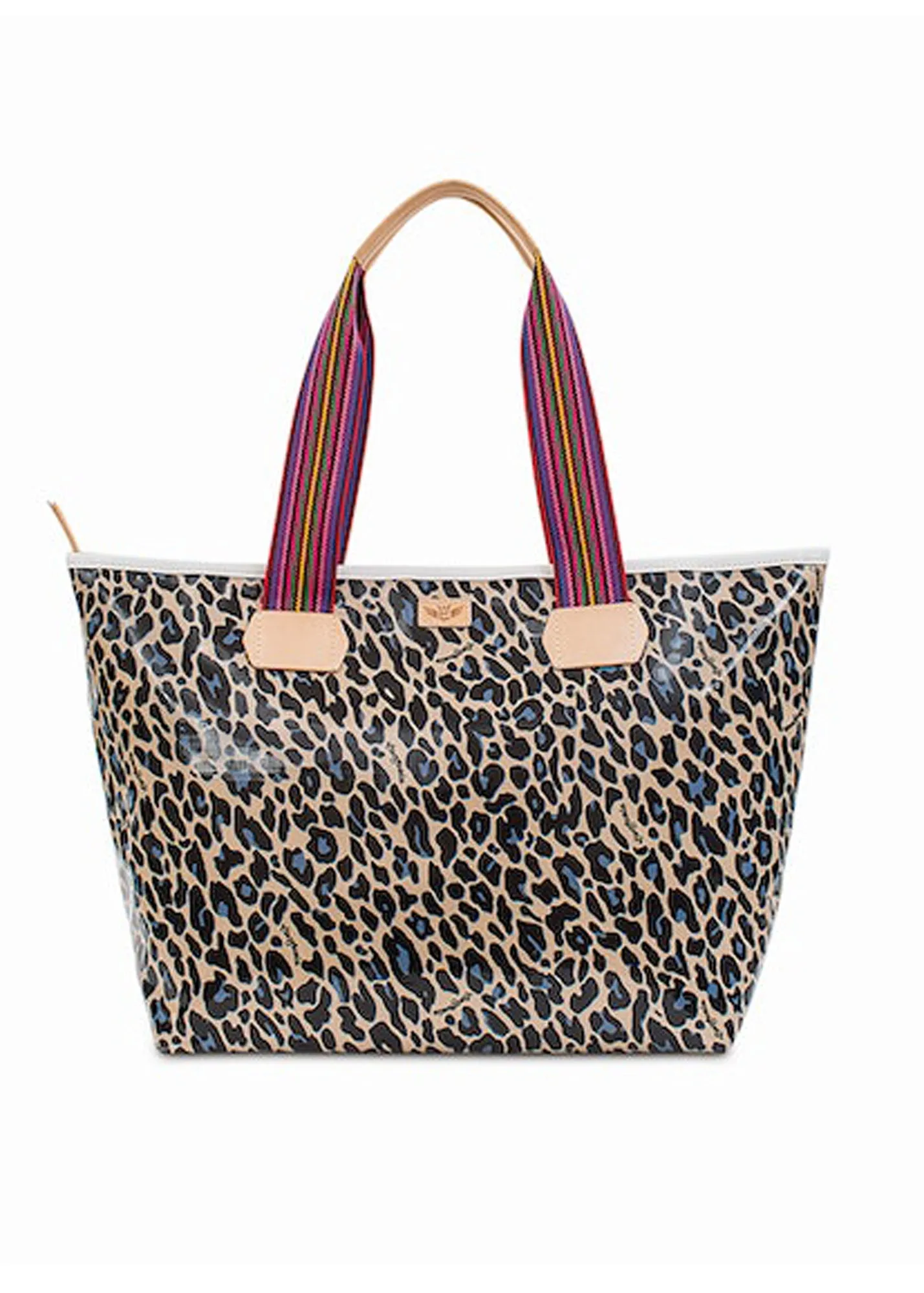 Zipper Tote, Blue Jag by Consuela